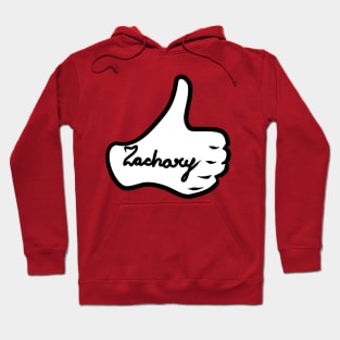 Men name Zachary Hoodie